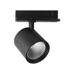 30W LED COB Proiector pe Șină Cip CREE 3000K Corp Negru