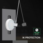 Plafonieră LED Cip CREE 8W/16W/20W 3IN1 RD IP65 - imagine 6