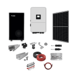 Kit Fotovoltaic Complet 20kW - Invertor Deye, Acumulator V-TAC, Panouri Trina Solar