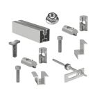 Kit structură pentru 3 panouri fotovoltaice, 1 rând, țiglă ceramică - imagine 2