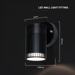 Lampă de Perete GU10 Simplă IP44 - imagine 3