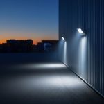 200W Proiector LED Cip CREE Corp Alb Sticlă Gri 6500K 135lm/W - imagine 2