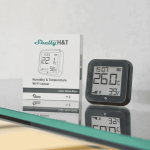 Senzor Smart Temperatură și Umiditate Wi-Fi cu Display E-Ink, Negru, Shelly H&T Gen3 - imagine 2