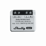 Contor Smart Consum Energie Wi-Fi, 16A, Shelly PM Mini Gen3