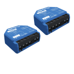 Set 2 Relee Smart Wi-Fi cu Contact Uscat, 16A, Shelly 1 Gen3