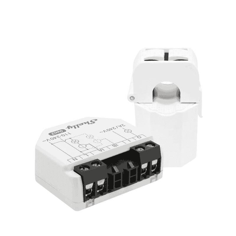 3800235261873 (2) Shelly EM Gen3, Contor Smart de Energie 2 Canale, cu Releu - imagine 1