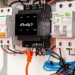 Releu Smart Profesional 3 Canale, DIN, LAN + Wi-Fi, 16A, Shelly Pro 3 - imagine 2