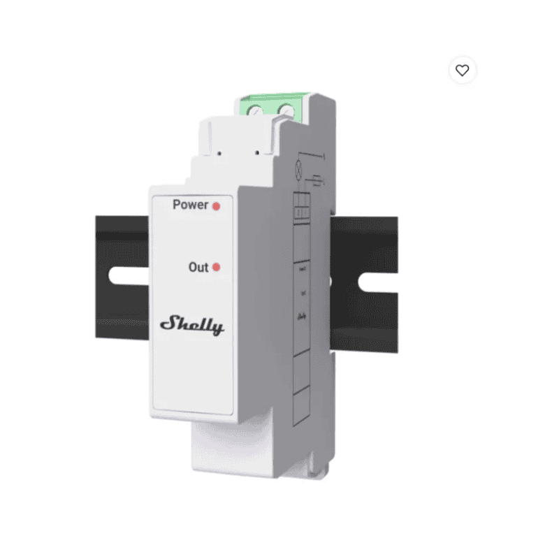 3800235268131 (1) Shelly Pro 3EM Switch Add-On, Modul Control Contactor - imagine 1