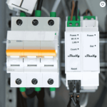 Shelly Pro 3EM Switch Add-On, Modul Control Contactor - imagine 2