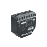 Releu Smart 2 Canale cu Măsurare Consum și Control Rulouri, Shelly 2PM Gen4