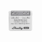Shelly EM Mini Gen4, Contor Smart Consum Energie, 16A