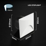 3W LED Lumină pentru Treaptă 3000K - imagine 4