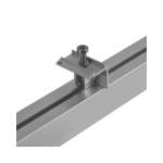 Clema capat panouri fotovoltaice 30mm pentru Profil Tip H - imagine 2