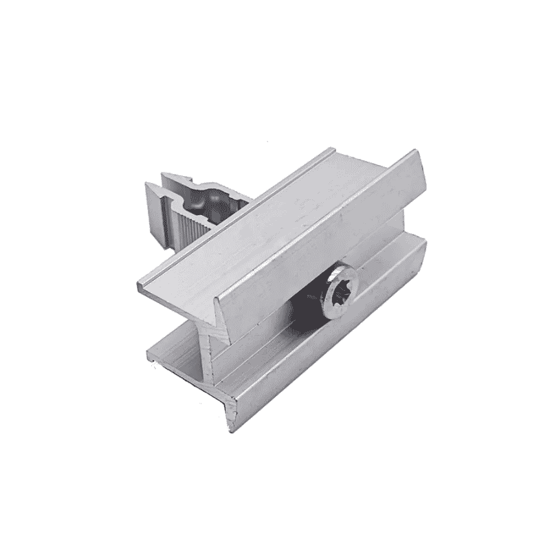 END4040K Clema dubla panouri fotovoltaice 30mm pentru Profil Tip H - imagine 1