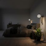 Lampă LED de perete 10W 1200lm 3000K Nichel și Alb, V-TAC - imagine 3