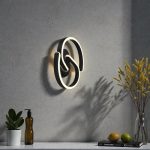 Lampă LED decorativă de perete 22W, 2860 lm, 4000K, Negru Nisip, V-TAC - imagine 2