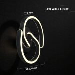 Lampă LED decorativă de perete 22W, 2860 lm, 4000K, Negru Nisip, V-TAC - imagine 4