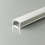 Profil aluminiu aplicat pentru bandă LED, cu difuzor, 2m, V-TAC VT-81133