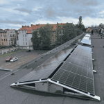 Suport acoperis plat panouri fotovoltaice, cu 2 cleme de capăt - imagine 2
